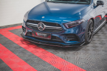 Mercedes A35 AMG (Aero Pack) W177 2018+ Frontläpp / Frontsplitter V.1 Maxton Design
